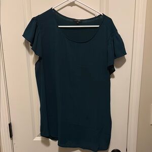 Papermoon Black Ruffled Blouse